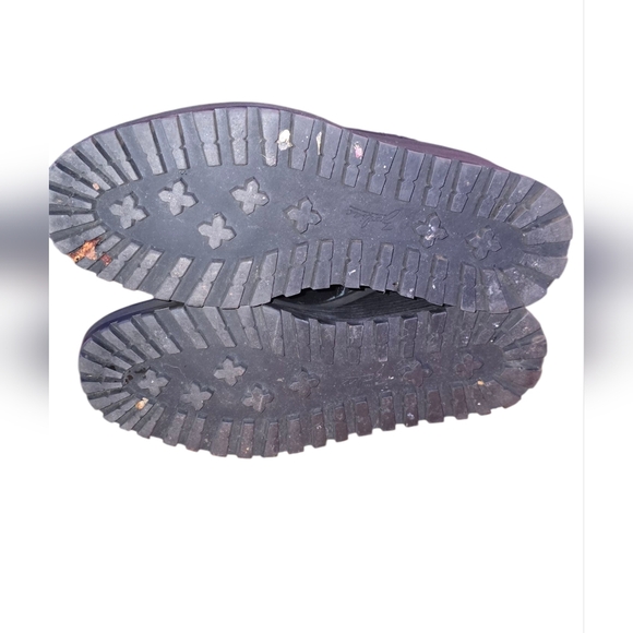 Black Genuine Leather Ankle Boots - Picture 7 of 8